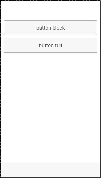 Ionic Button