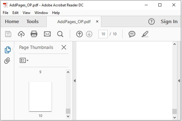 Add PDF Output