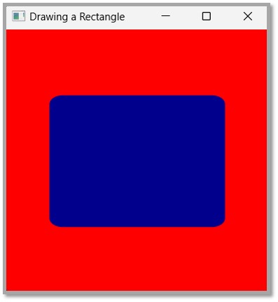 Drawing Rounded Rectangle