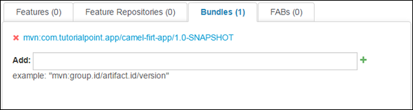 Bundles Tab