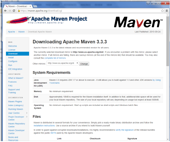 Jenkins A Maven Setup Tutorialspoint