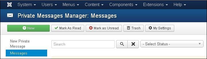 Joomla Private Messages