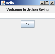 Welcome to Jython Swing