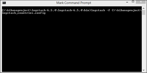Elasticsearch Command Prompt