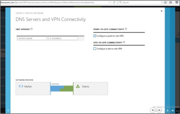 Point-to-Site Connectivity VPN