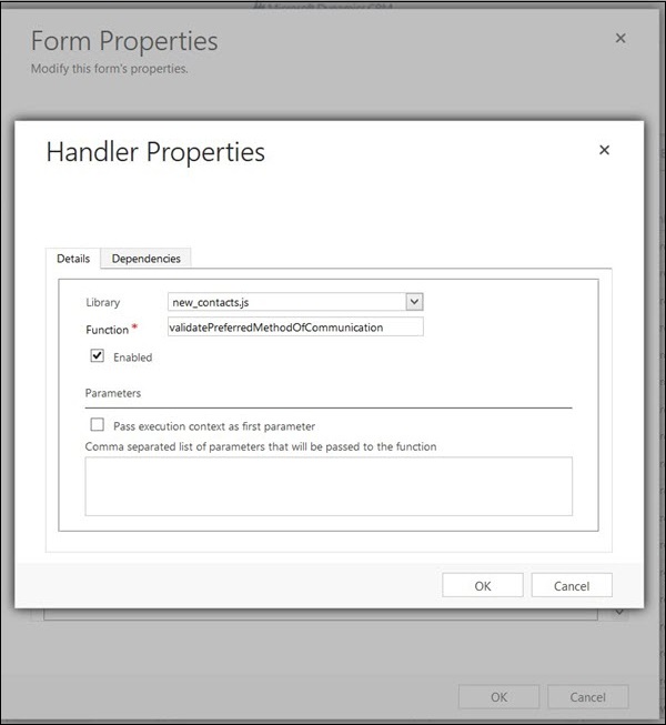 Form Programming Add Handler