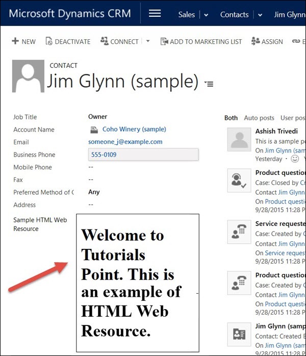 HTML Web Resource Step 9