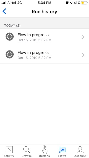 Flow in Progress
