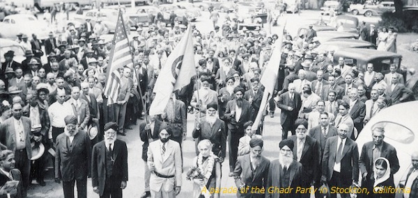 A parade of Ghadr Party
