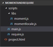 MomentJS and RequireJS