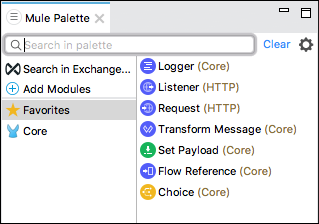 Mule Palette