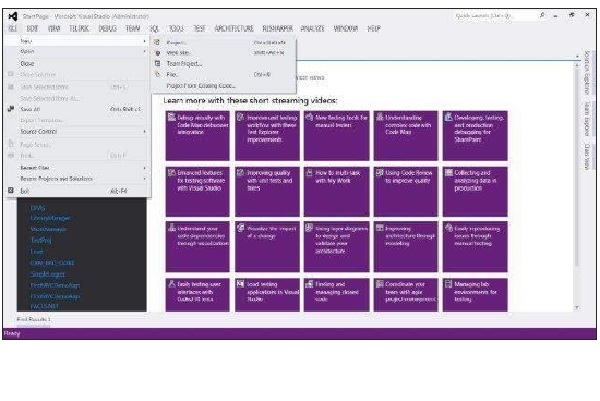 How to Create Mvc Project in Visual Studio 