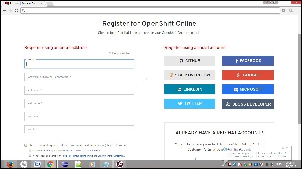RedHat Account Setting Step3-1