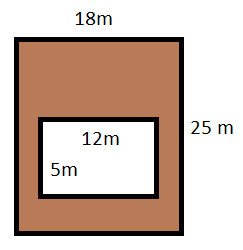 Area between two rectangles Quiz10