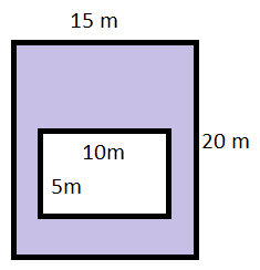 Area between two rectangles Quiz2