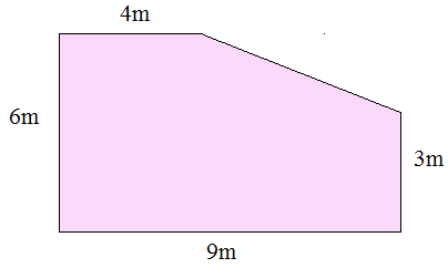 Area involving rectangles and triangles Quiz1