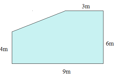 Area involving rectangles and triangles Quiz3