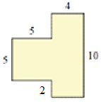 Finding the missing length in a figure Quiz1