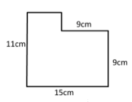 Finding the missing length in a figure Quiz8