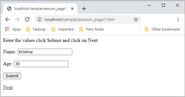 Session name php. Session name. Session pages