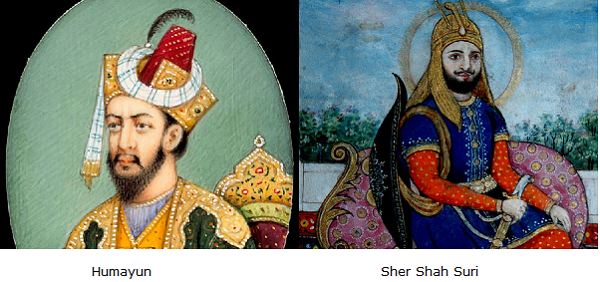 Humayun & Sher Shan Suri