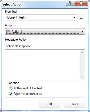 Inserting Call to Existing Action Step 2