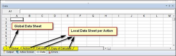 Data Table in QTP