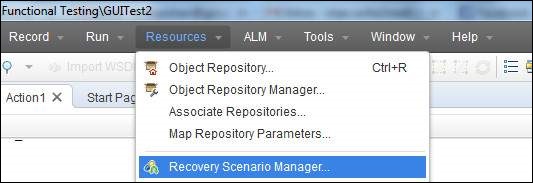 Recovery Scenario Manager Access