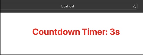 countdown timer