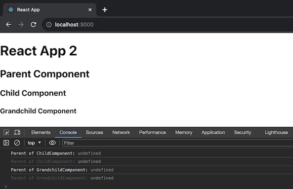 nested components