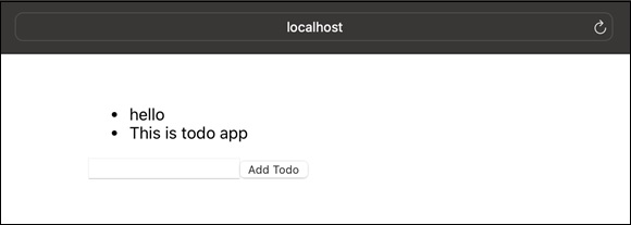 this is todo app