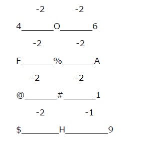 Alpha Numeric Sequence