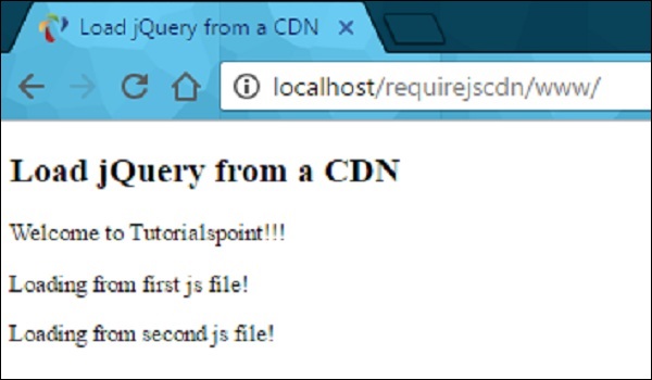 RequireJS Loading from CDN