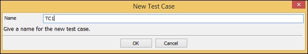 New Test Case Exx