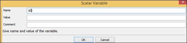 Scalar Variable field