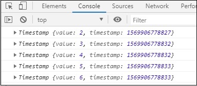 timestamp Operator