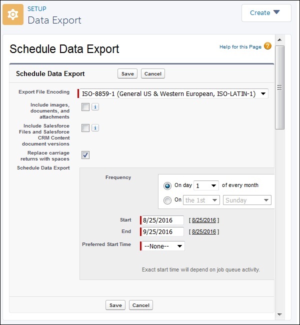 Data Export 1
