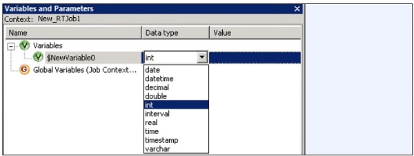 Select Datatype