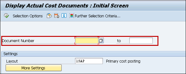 Select the Document