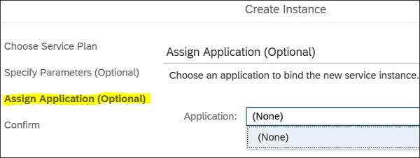 Assign Application