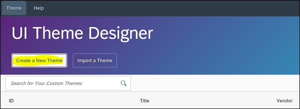 UI Teme Designer