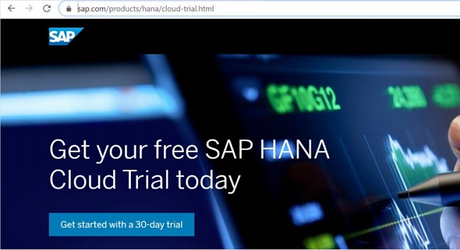 SAP HANA Cloud - Enabling Trial