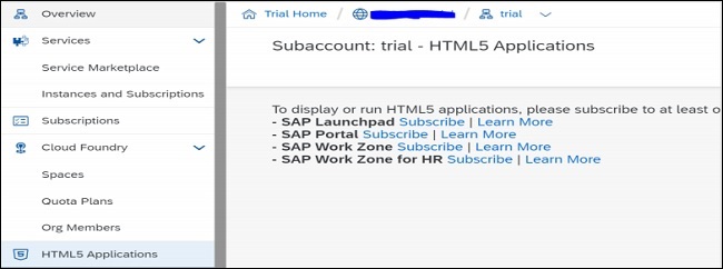 HTML5 Applications