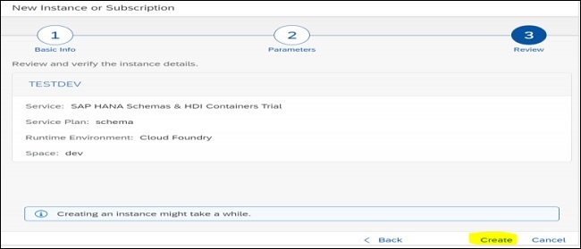 Parameters SAP