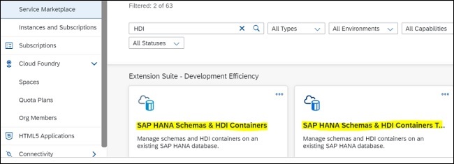 SAP Containers