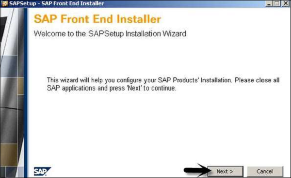 SAP Front End Installer
