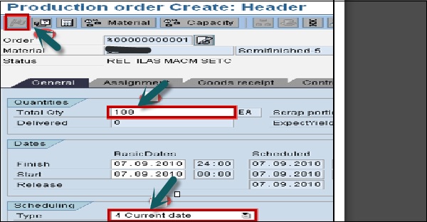Create Order