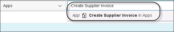 Create Supplier Invoice