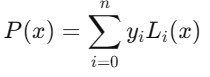 Lagrange Formula