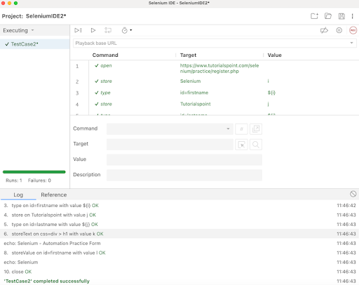 Selenium Accessors Commands 14